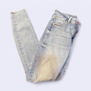 H&M • Ripped High Waisted Skinny Jeans